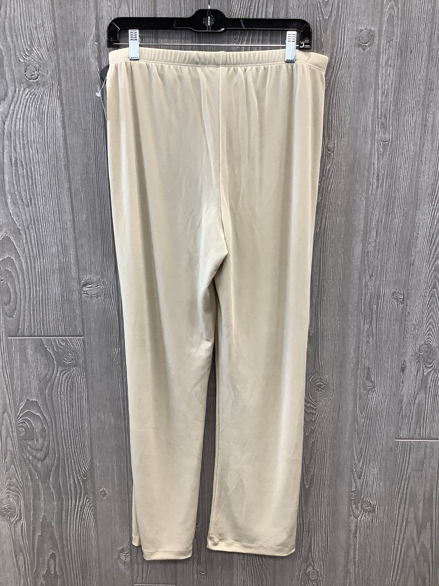 Pants Lounge By Coldwater Creek In Tan, Size: M