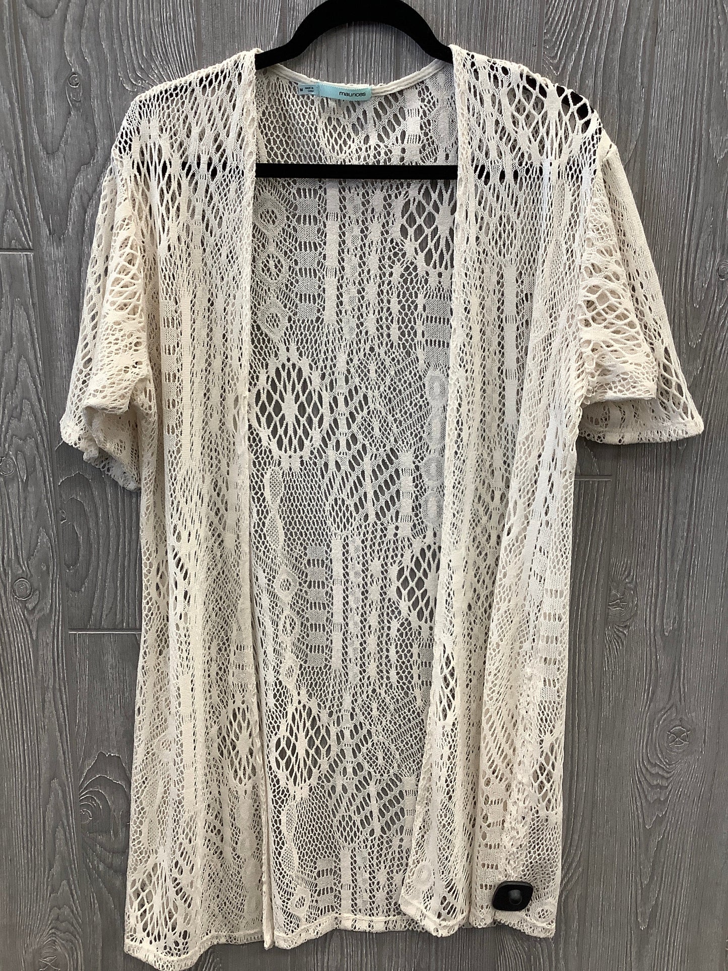 Kimono By Maurices In Cream, Size: M