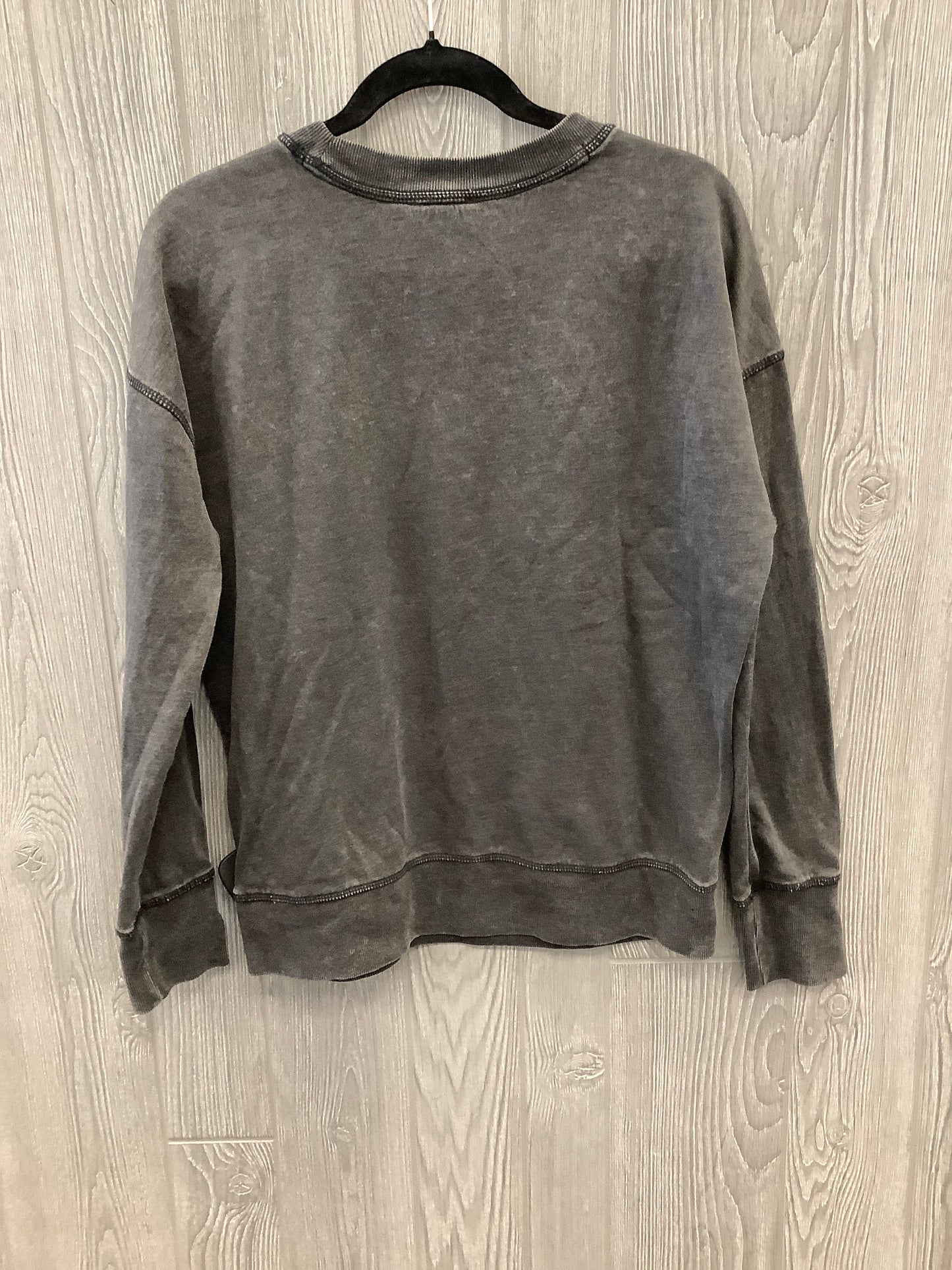 Sweatshirt Crewneck By Maurices In Grey, Size: S