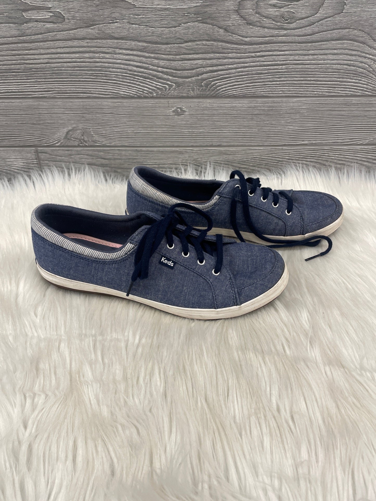 Shoes Sneakers By Keds In Blue, Size: 10