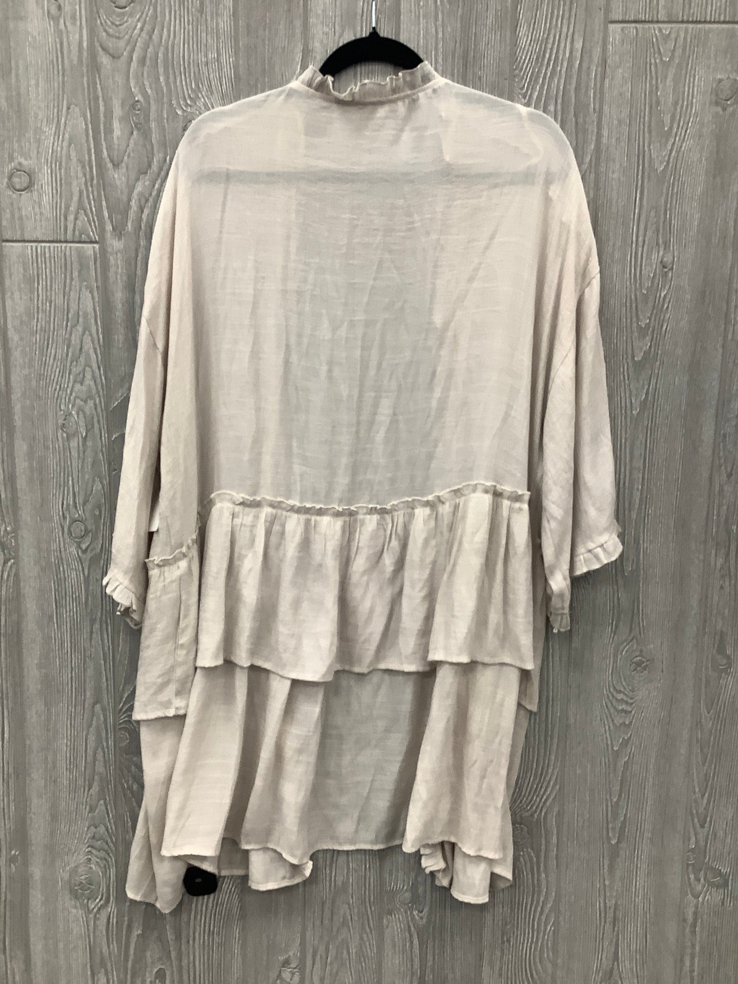 Kimono By Easel In Tan, Size: 2x