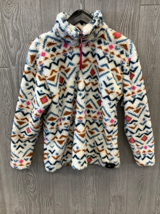 Jacket Faux Fur & Sherpa By Eddie Bauer In Multi-colored, Size: M