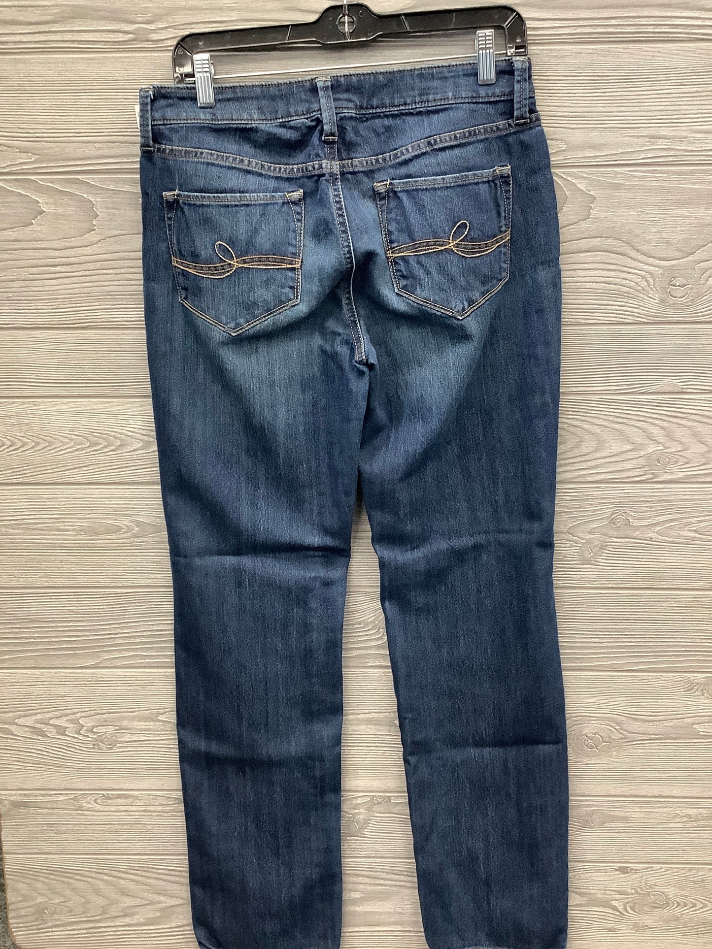 Jeans Straight By Sonoma In Blue Denim, Size: 8