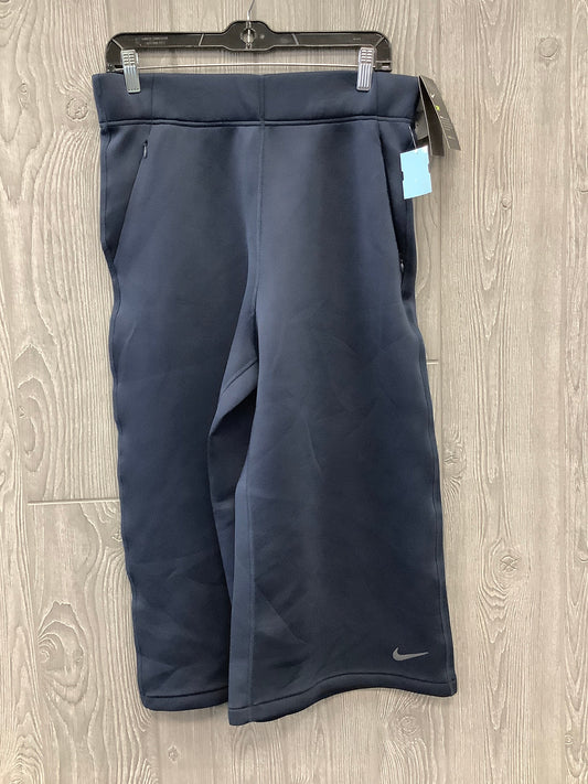 Athletic Capris By Nike Apparel In Navy, Size: M