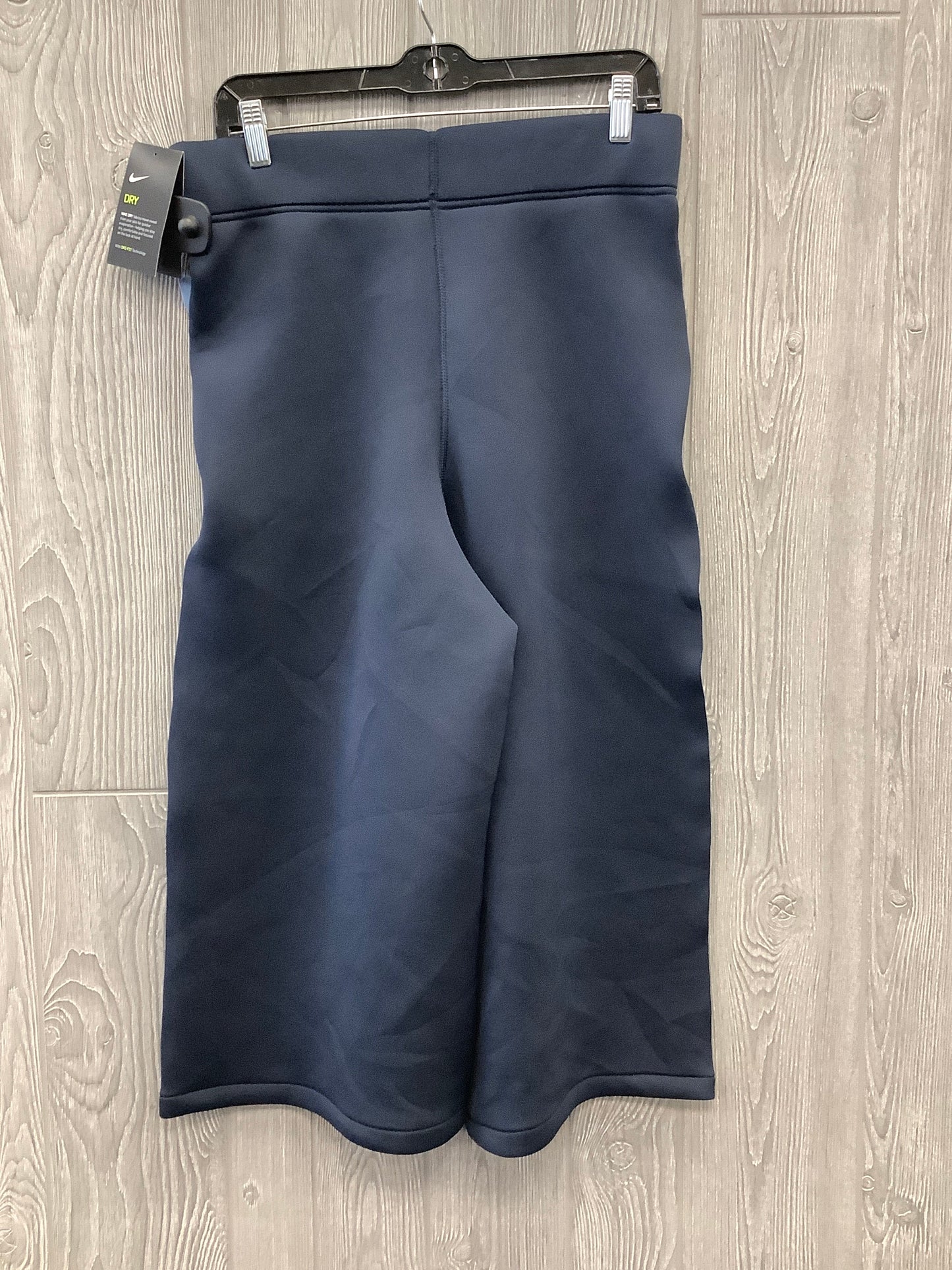 Athletic Capris By Nike Apparel In Navy, Size: M