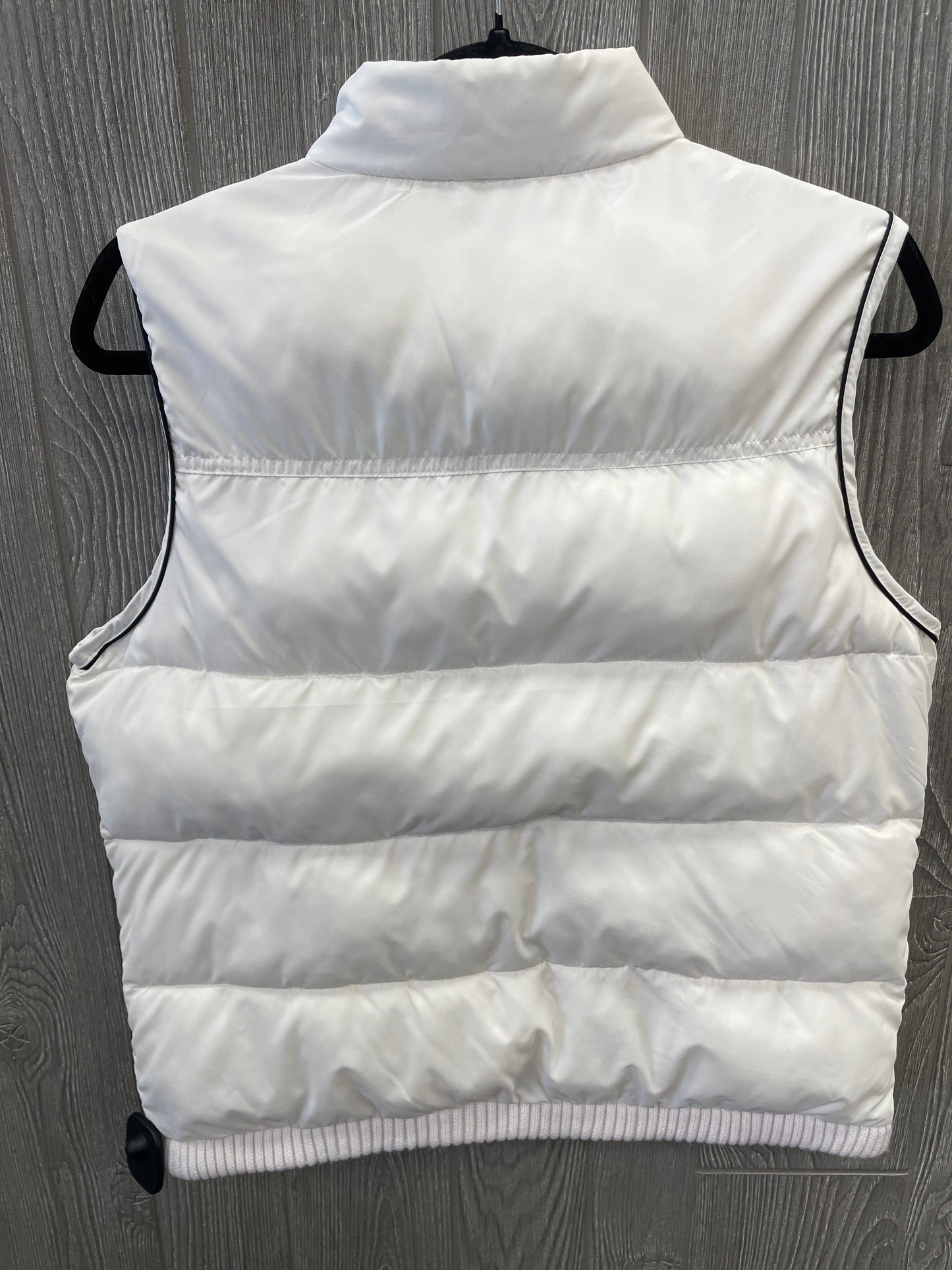 Vest Puffer & Quilted By Fila In White, Size: L