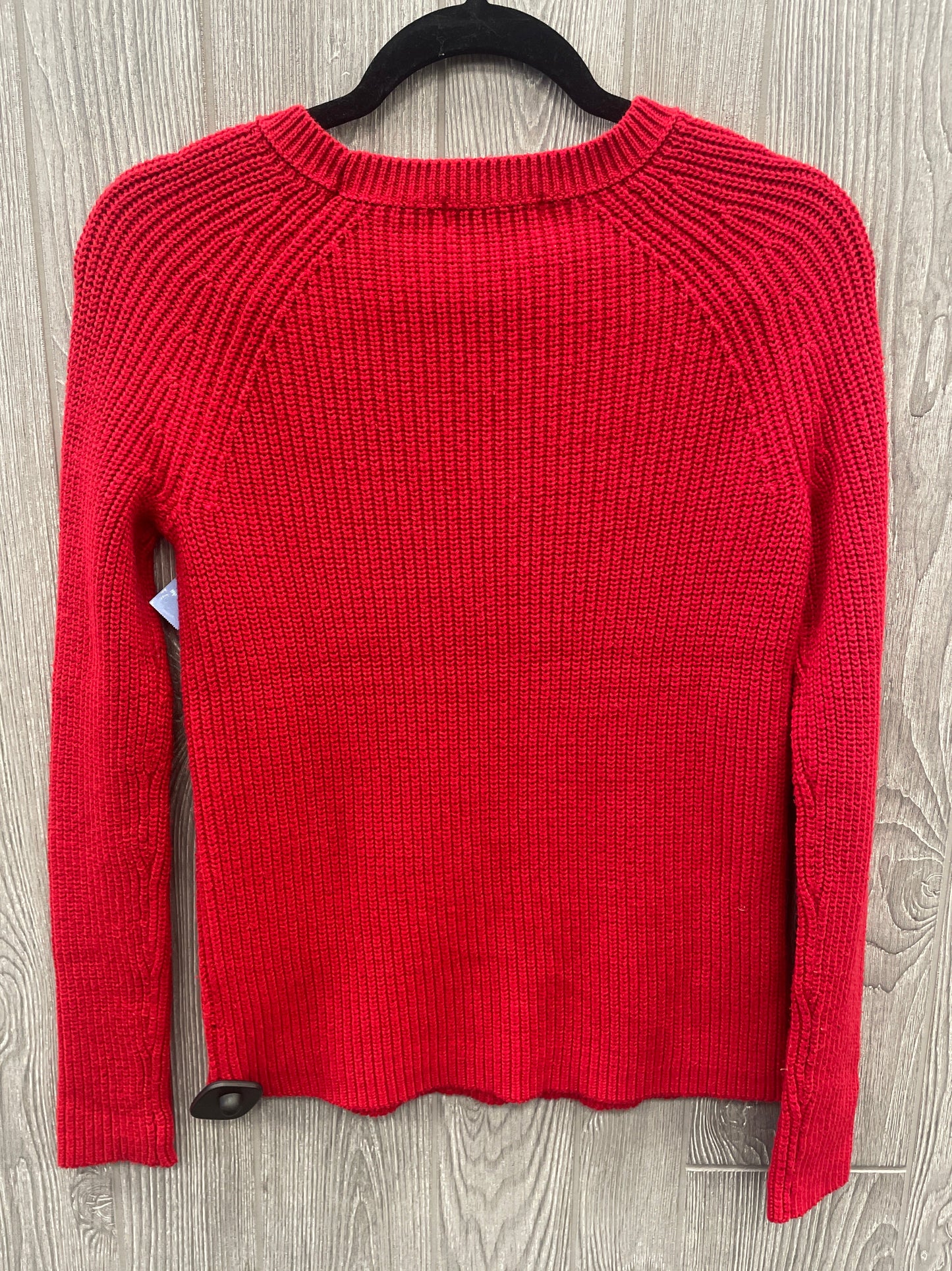 Sweater By Liz Claiborne In Red, Size: S