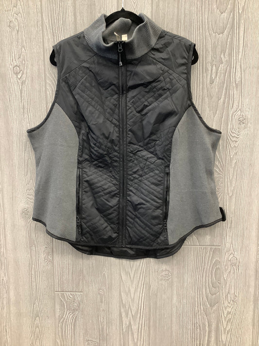 Vest Puffer & Quilted By Cato In Black, Size: 3x