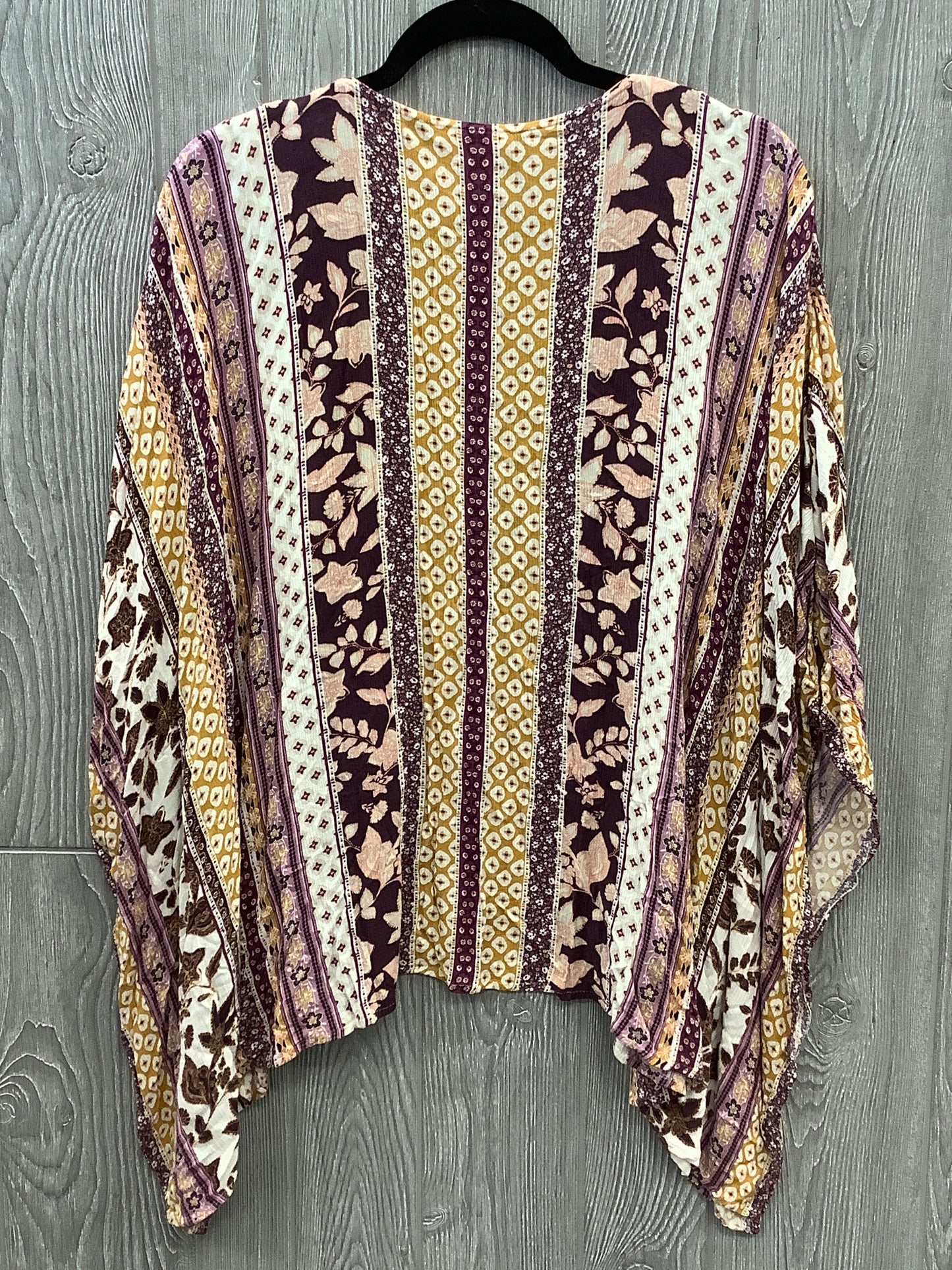 Kimono By Style And Company In Purple, Size: S