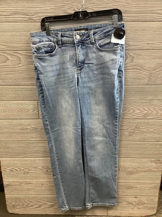 Jeans Straight By Lee In Blue Denim, Size: 10