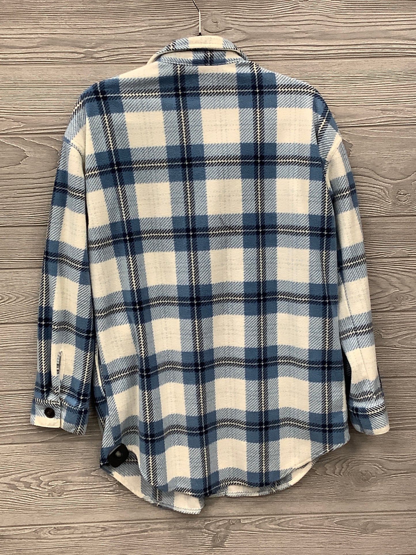 Jacket Shirt By Maurices In Blue, Size: Xs