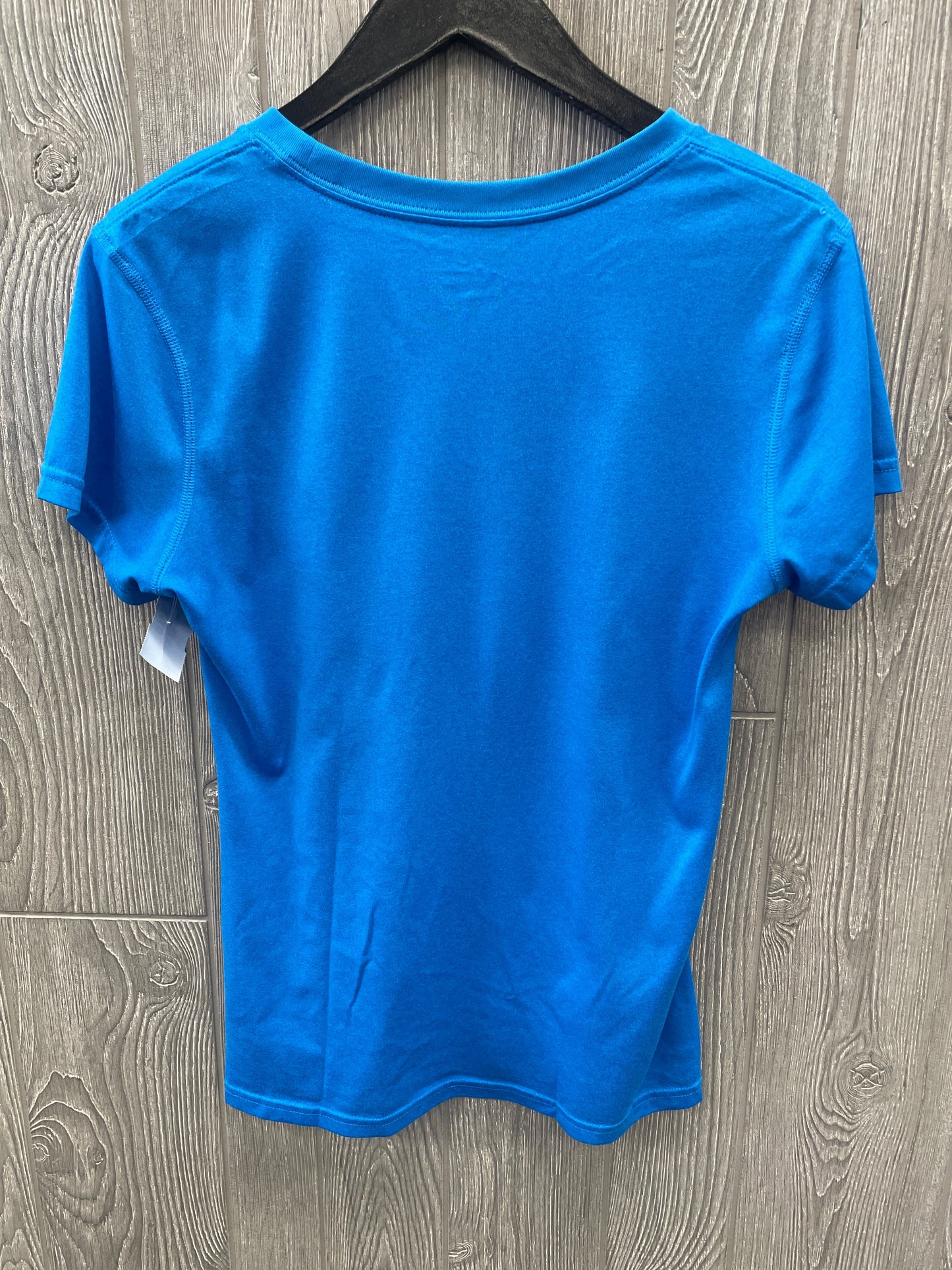 Athletic Top Short Sleeve By Nike Apparel In Blue, Size: M