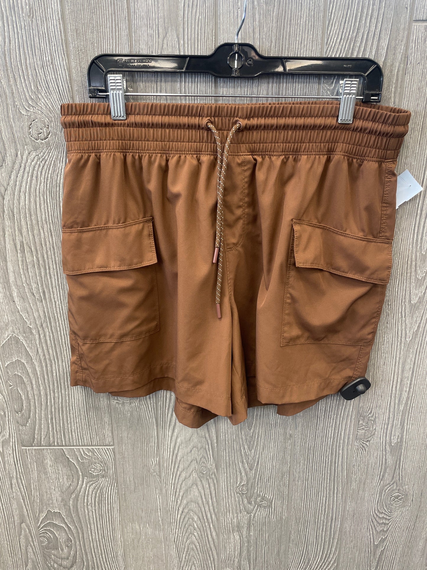 Athletic Shorts By Old Navy In Brown, Size: L