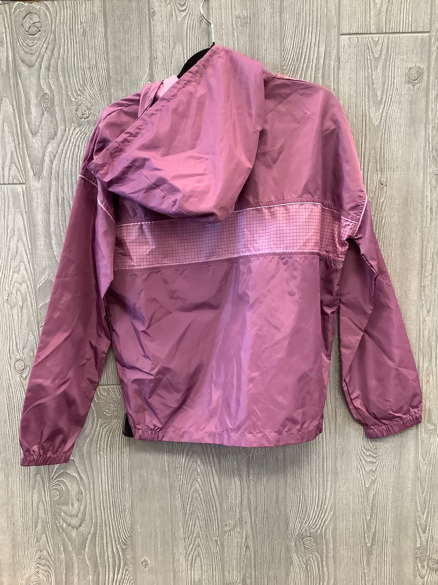 Jacket Windbreaker By Nike In Purple, Size: L