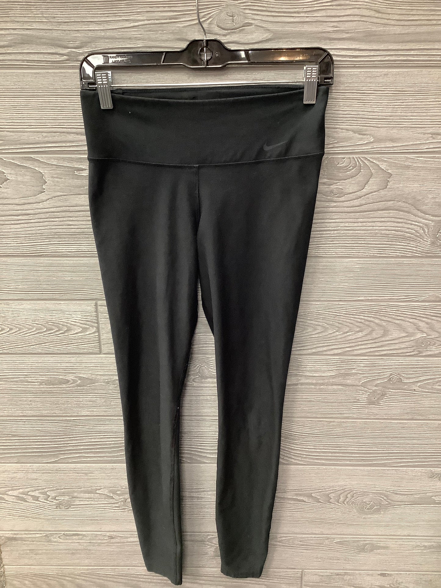 Athletic Leggings By Nike Apparel In Black, Size: S