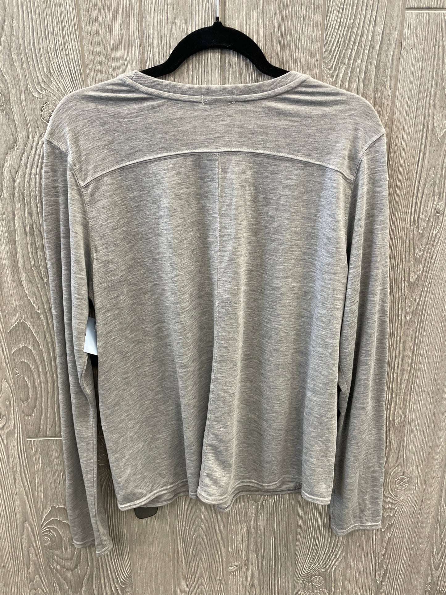 Top Long Sleeve By Brooks In Grey, Size: Xxl