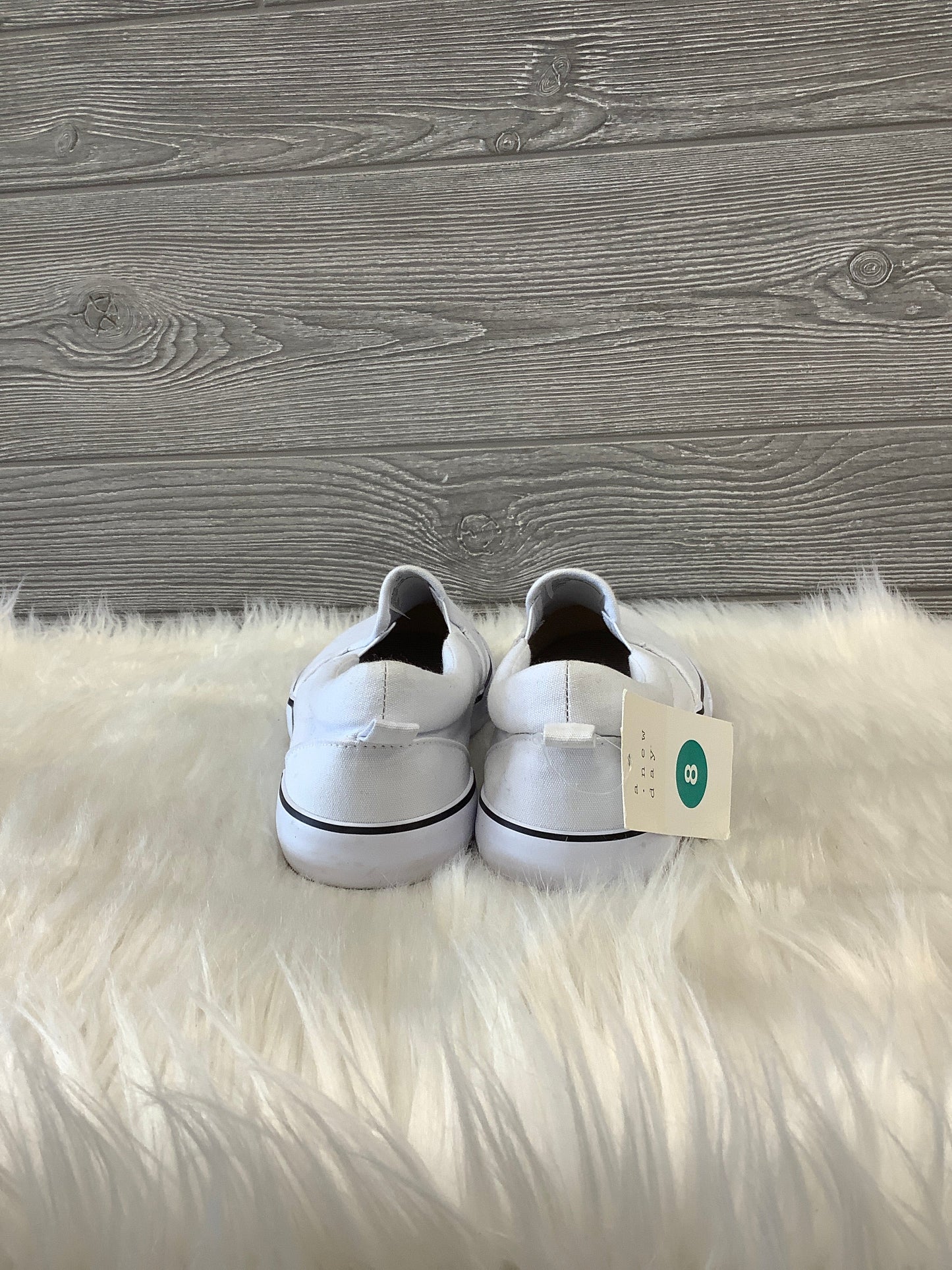 White Shoes Sneakers A New Day, Size 8