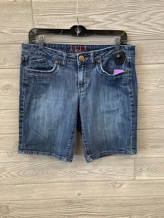 Shorts By Elle In Blue Denim, Size: 6