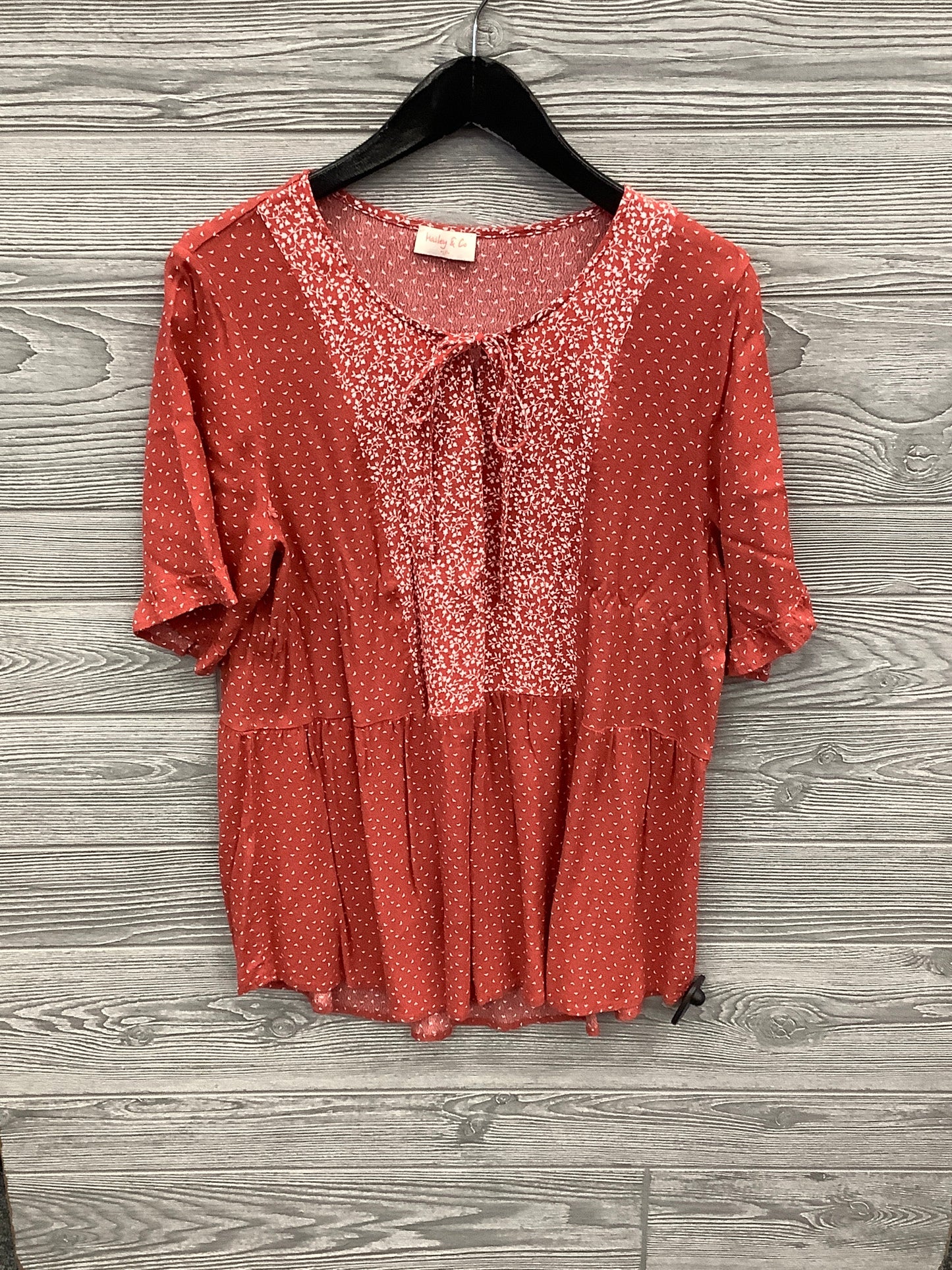 Blouse Short Sleeve By Clothes Mentor  Size: 1x