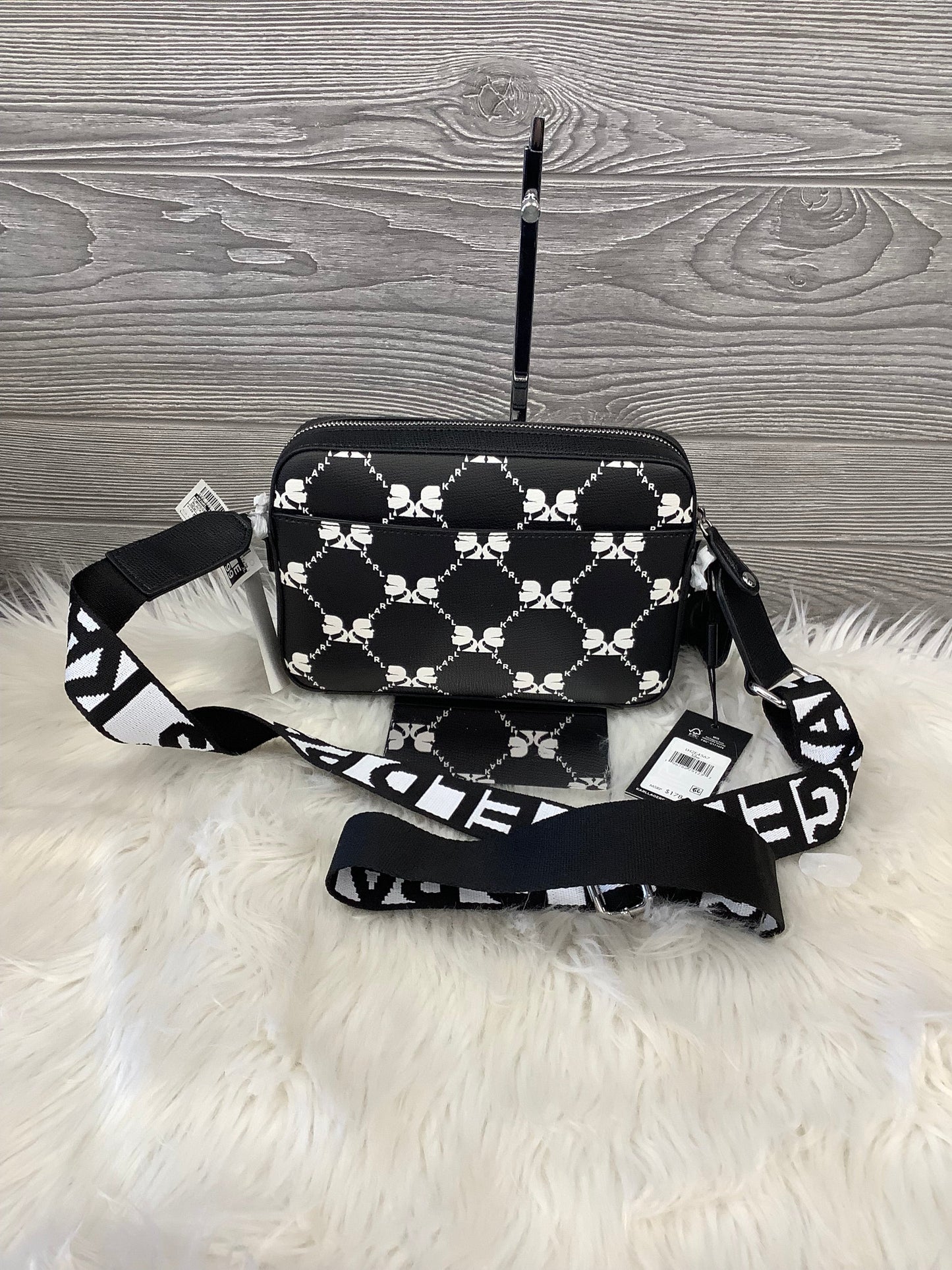 Crossbody Designer By Karl Lagerfeld  Size: Small