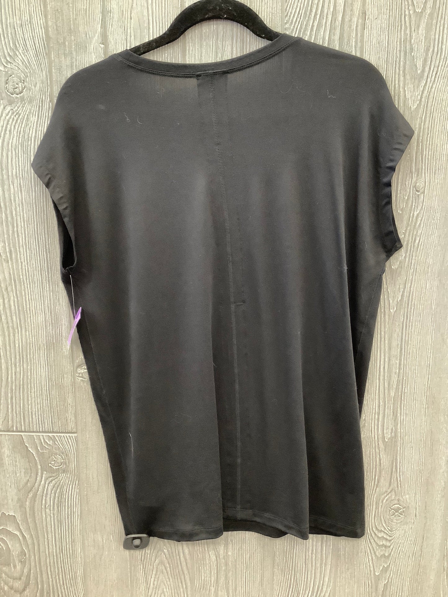 Top Short Sleeve Basic By Express In Black, Size: S