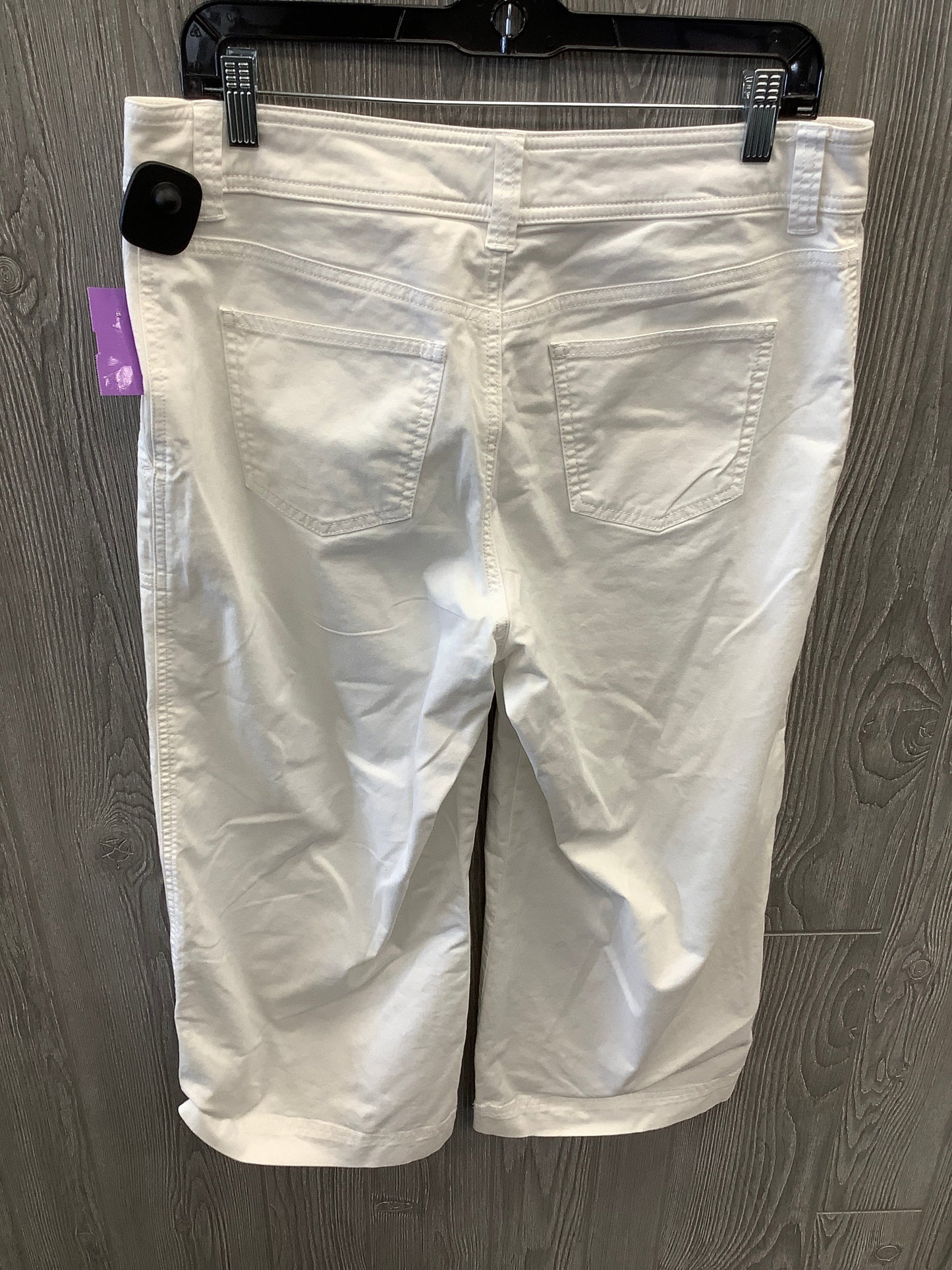 Capris By Chaps In White, Size: 10