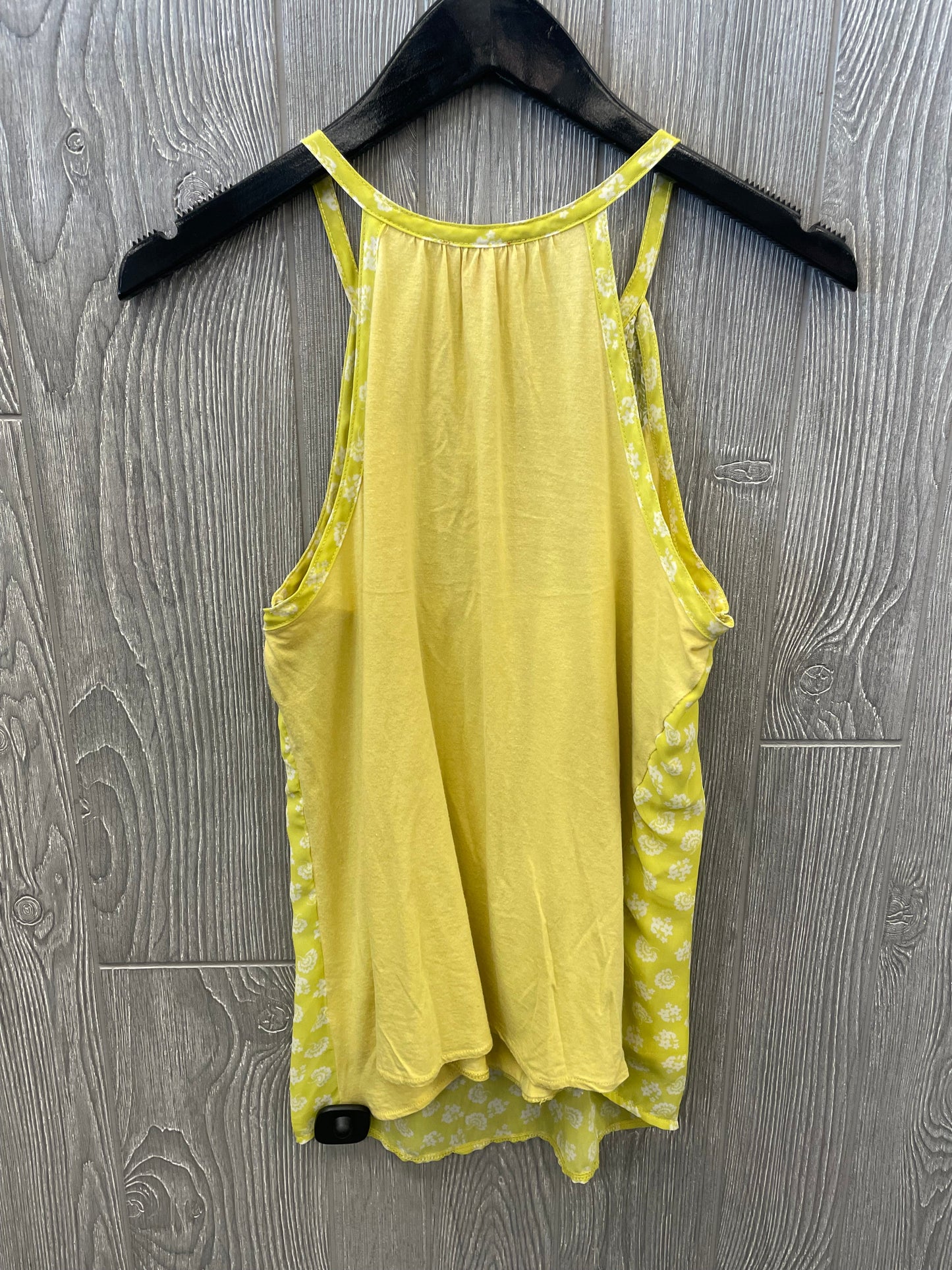 Yellow Top Sleeveless Elle, Size Xs