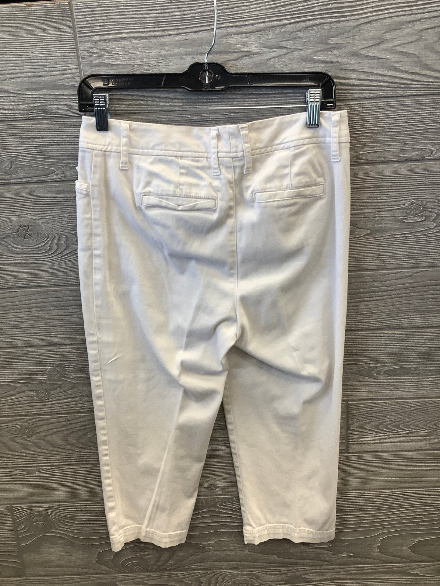 Capris By St Johns Bay In White Denim, Size: 4