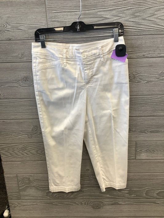 Capris By St Johns Bay In White Denim, Size: 4