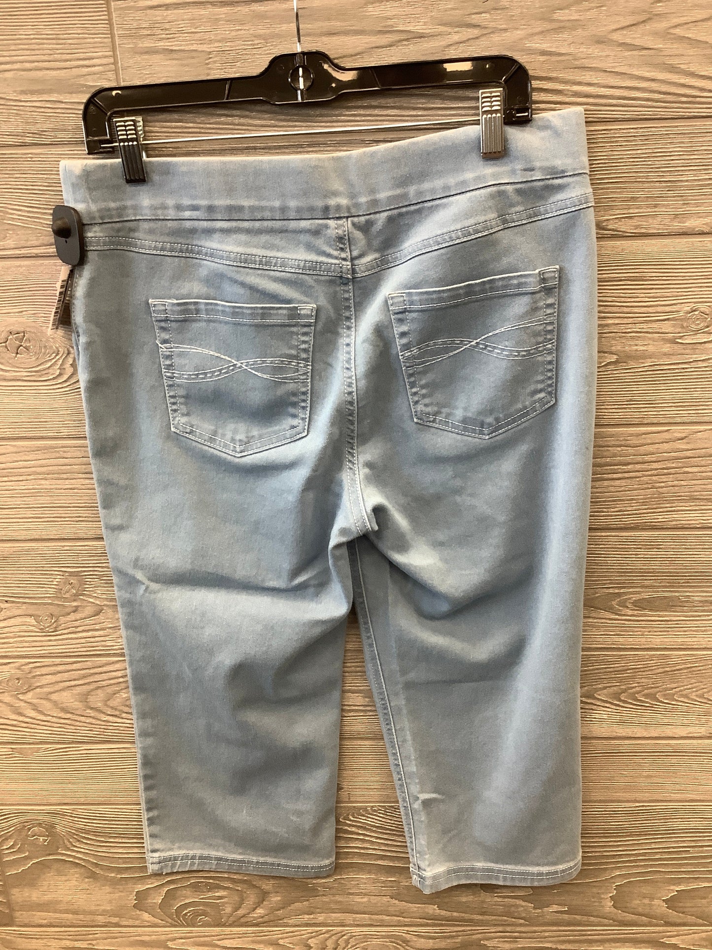 Capris By Breckenridge In Blue Denim, Size: 8