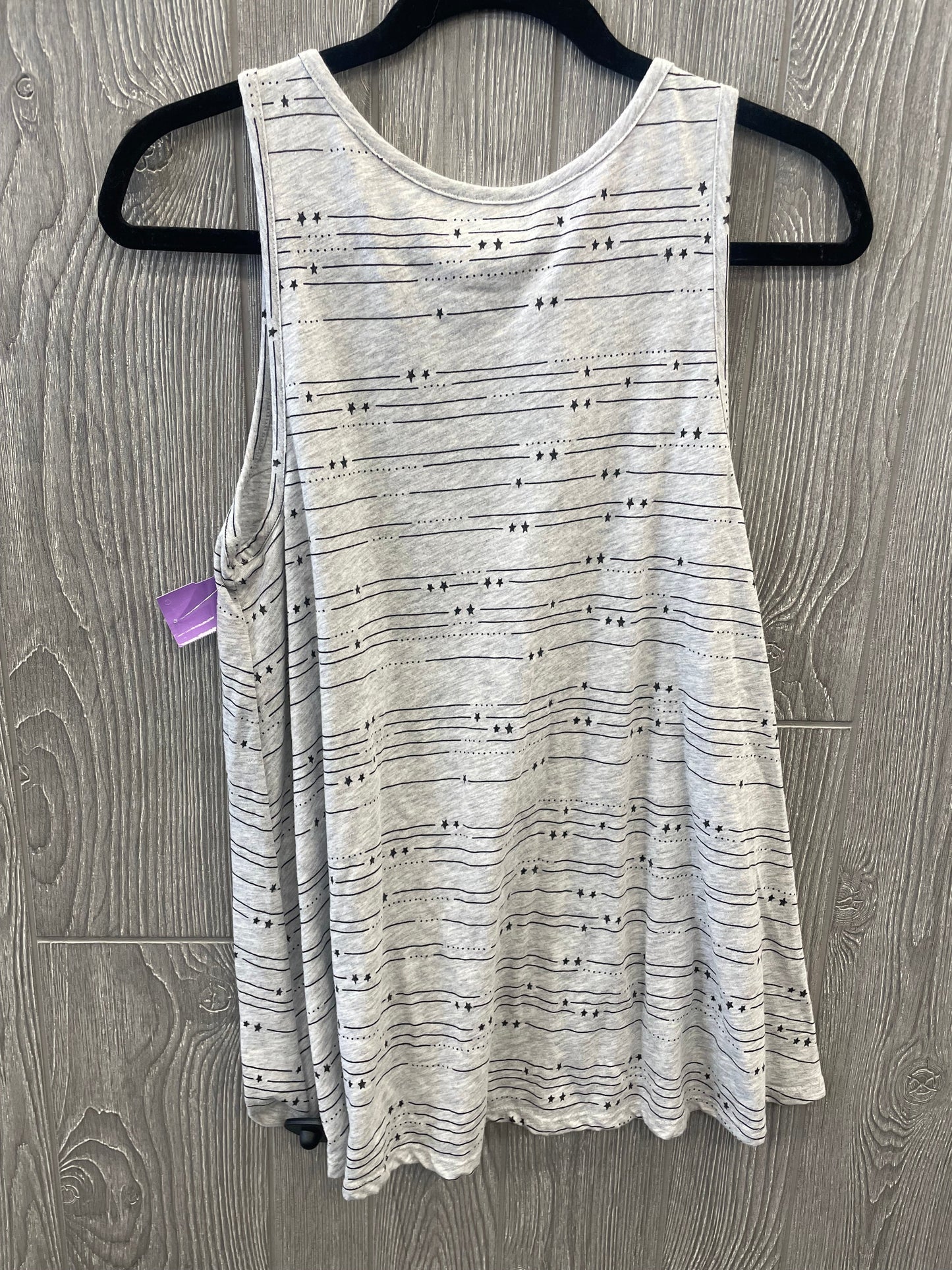 Grey Top Sleeveless Sonoma, Size M