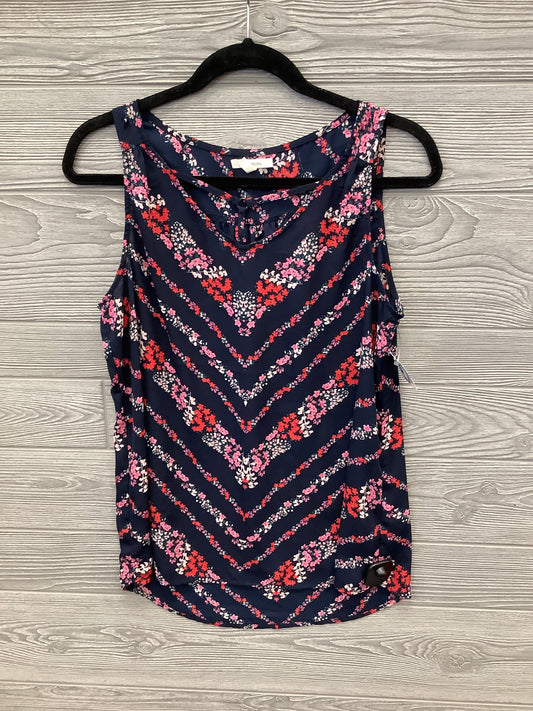 Top Sleeveless By Maurices In Blue, Size: M