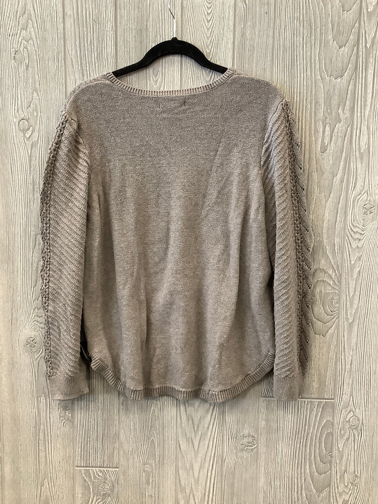 Sweater By Sonoma In Grey, Size: Xl