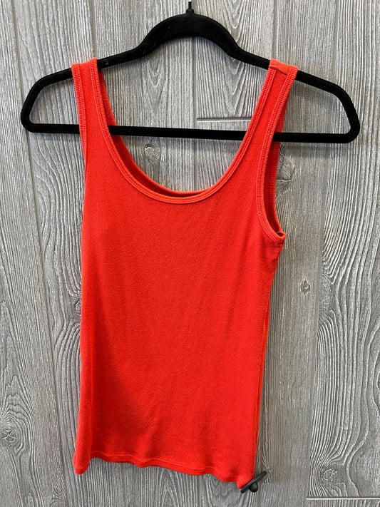 Red Top Sleeveless Time And Tru, Size S