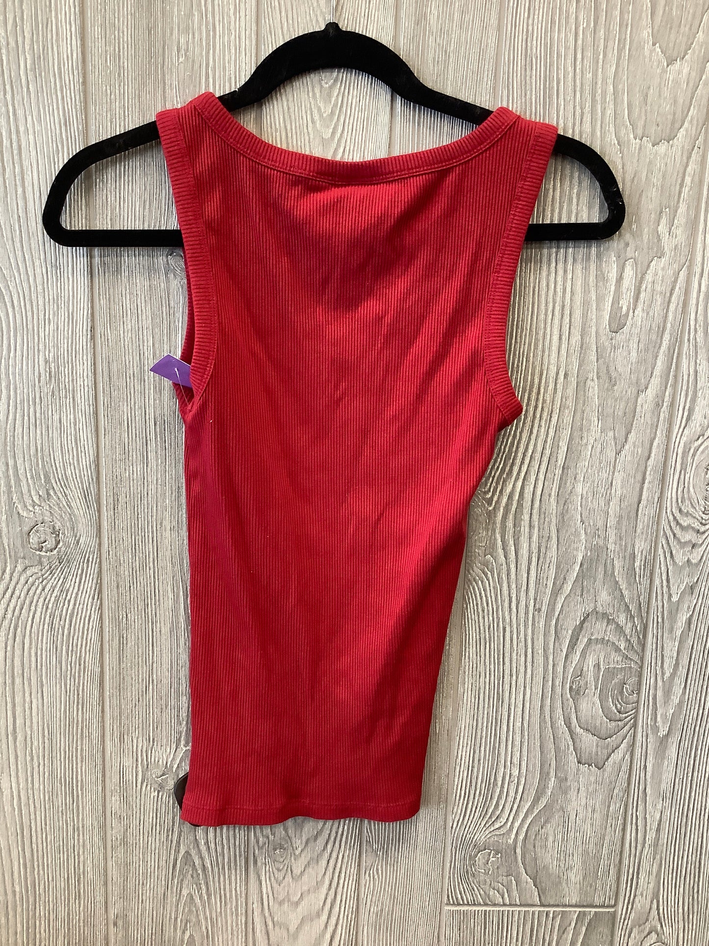 Red Top Sleeveless Gap, Size S