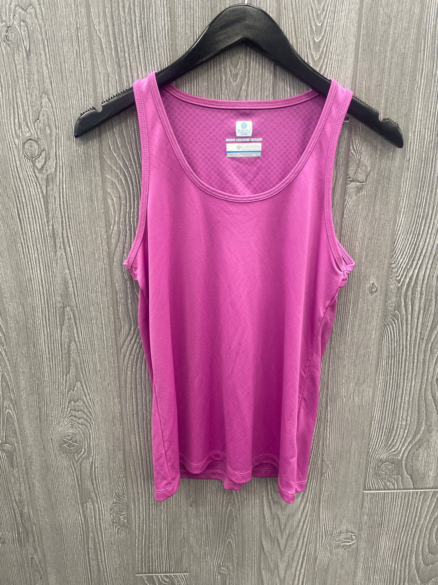 Athletic Tank Top By Columbia In Purple, Size: Xs