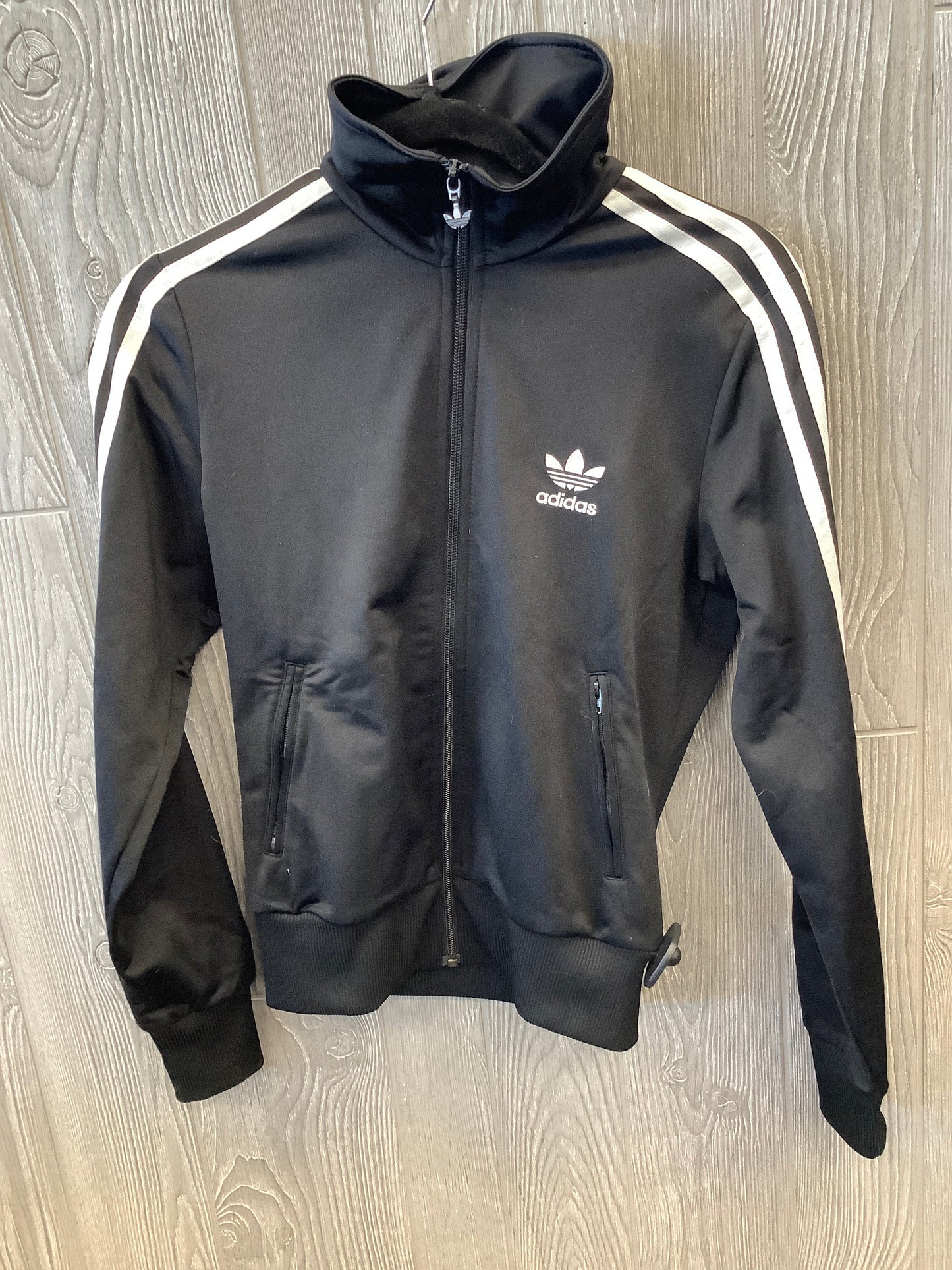 Black Athletic Jacket Adidas, Size S