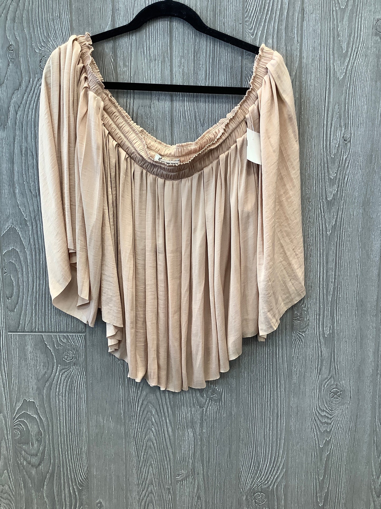 Tan Top Long Sleeve Elizabeth And James, Size S