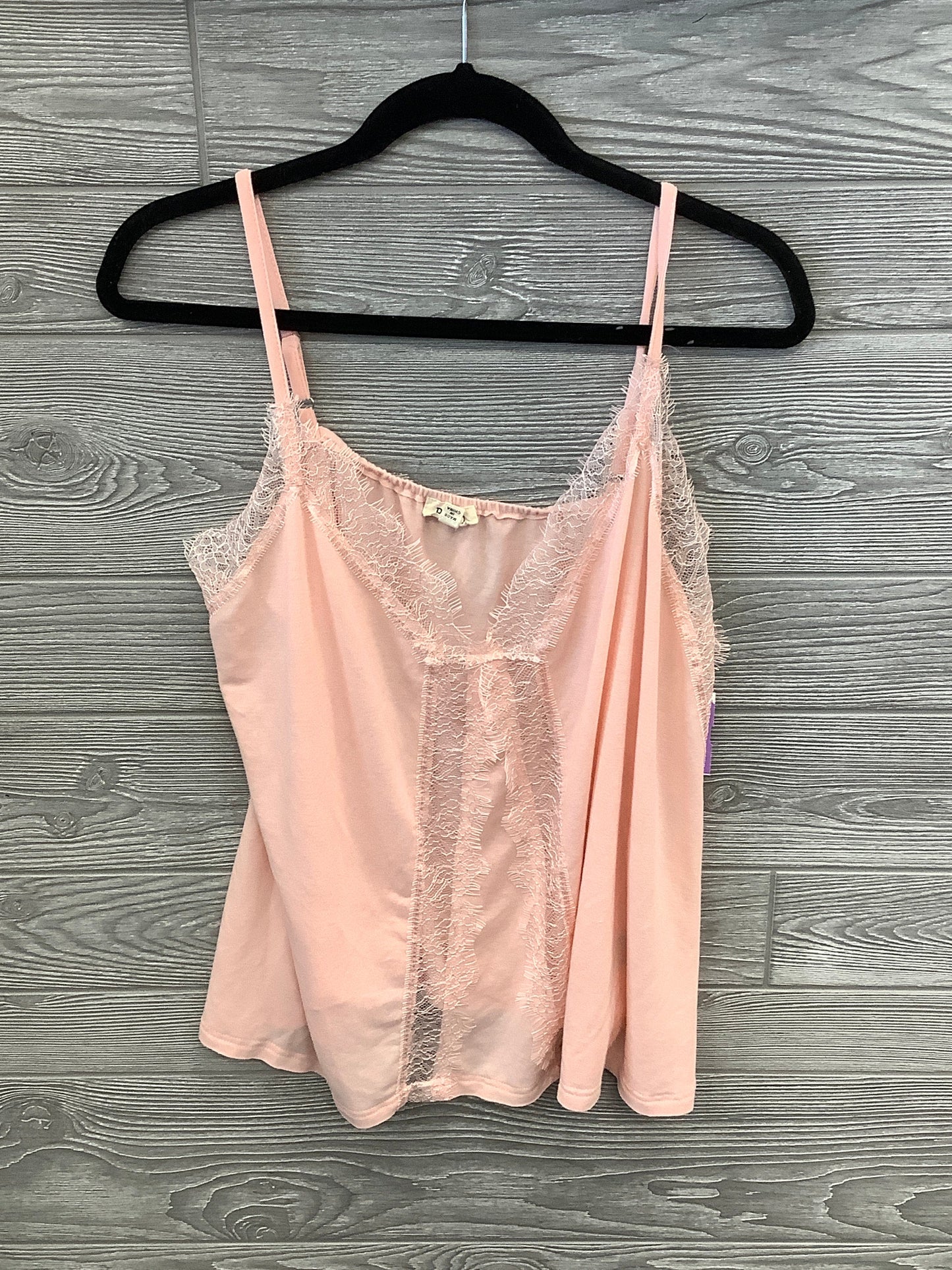 Pink Top Sleeveless Pol, Size L