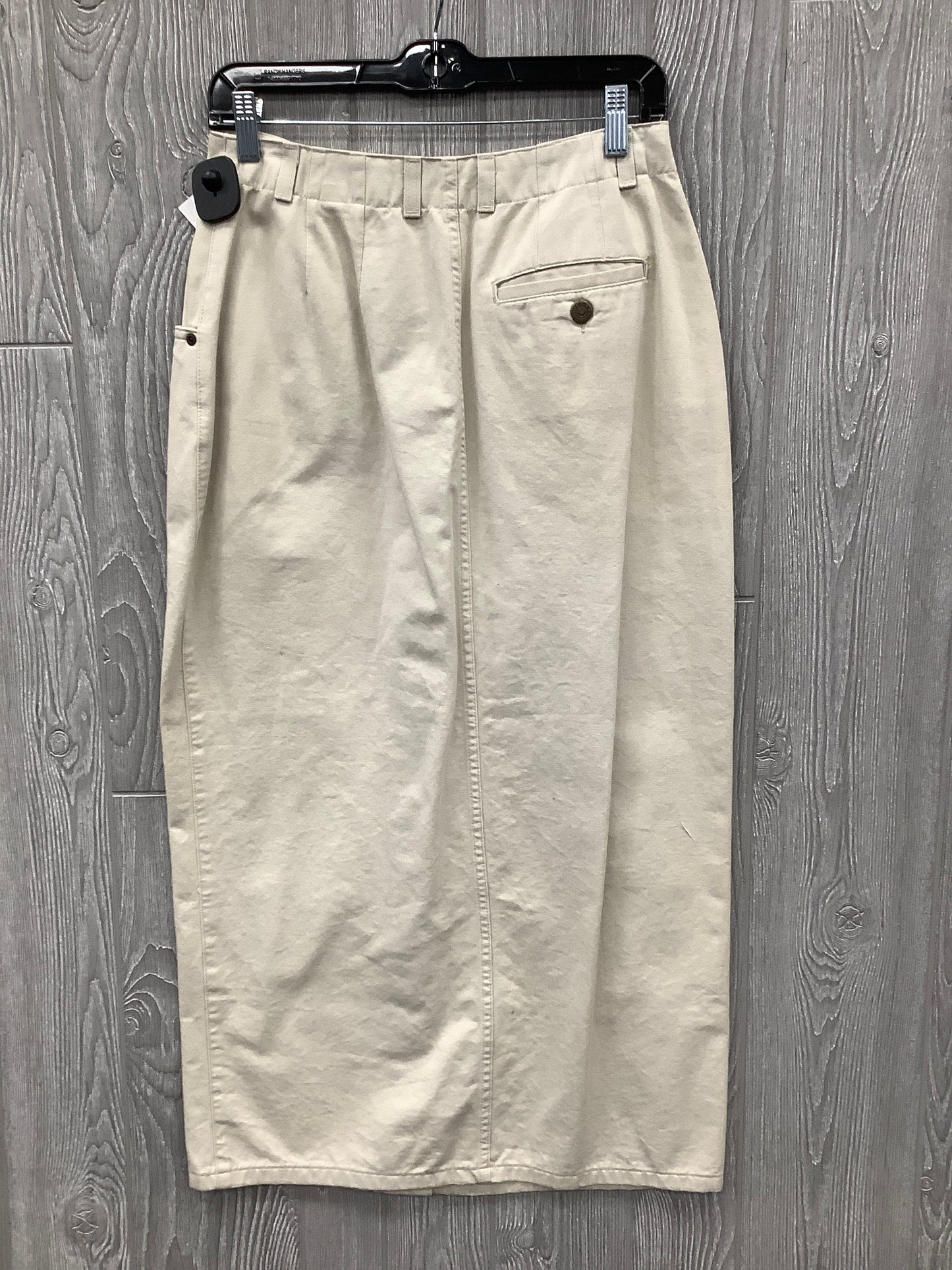 Skirt Maxi By Eddie Bauer In Tan, Size: 8