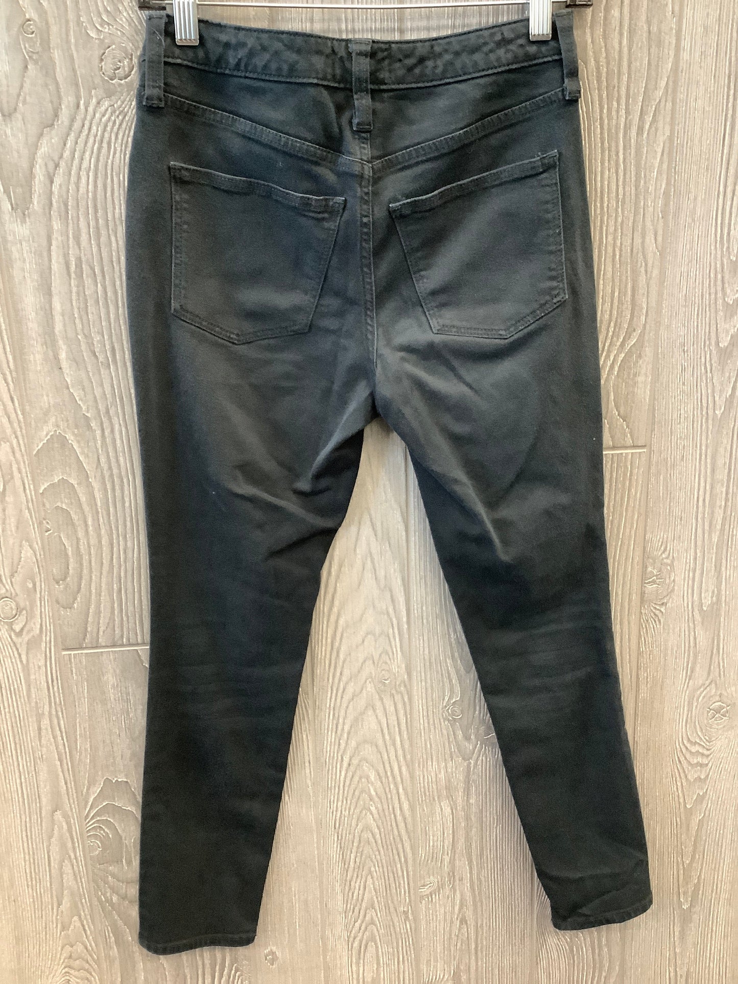 Jeans Skinny By Universal Thread In Black Denim, Size: 2