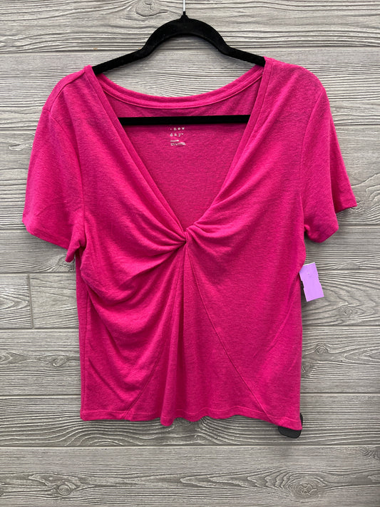 Top Short Sleeve By A New Day In Pink, Size: M