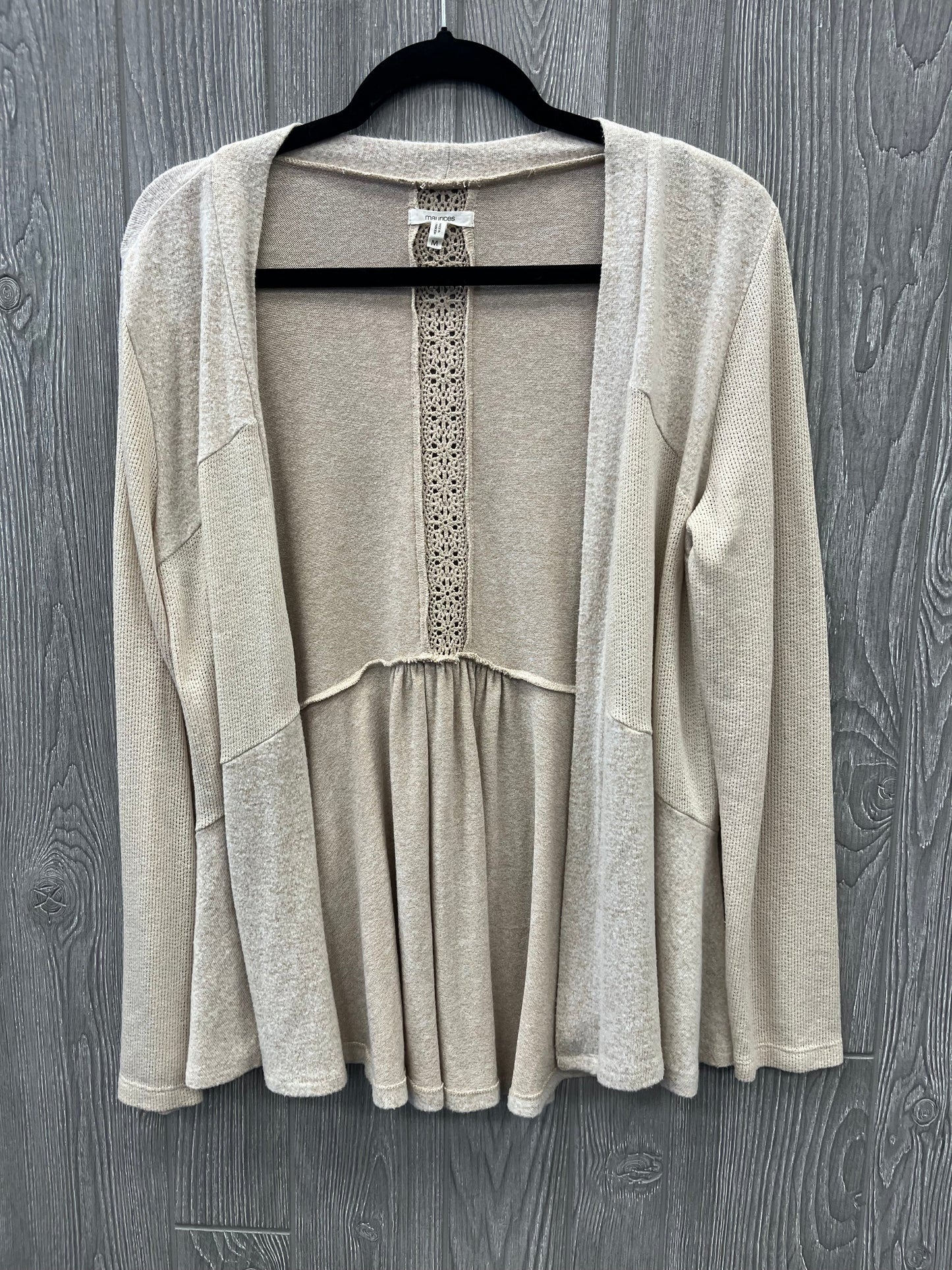 Cardigan By Maurices In Beige, Size: M