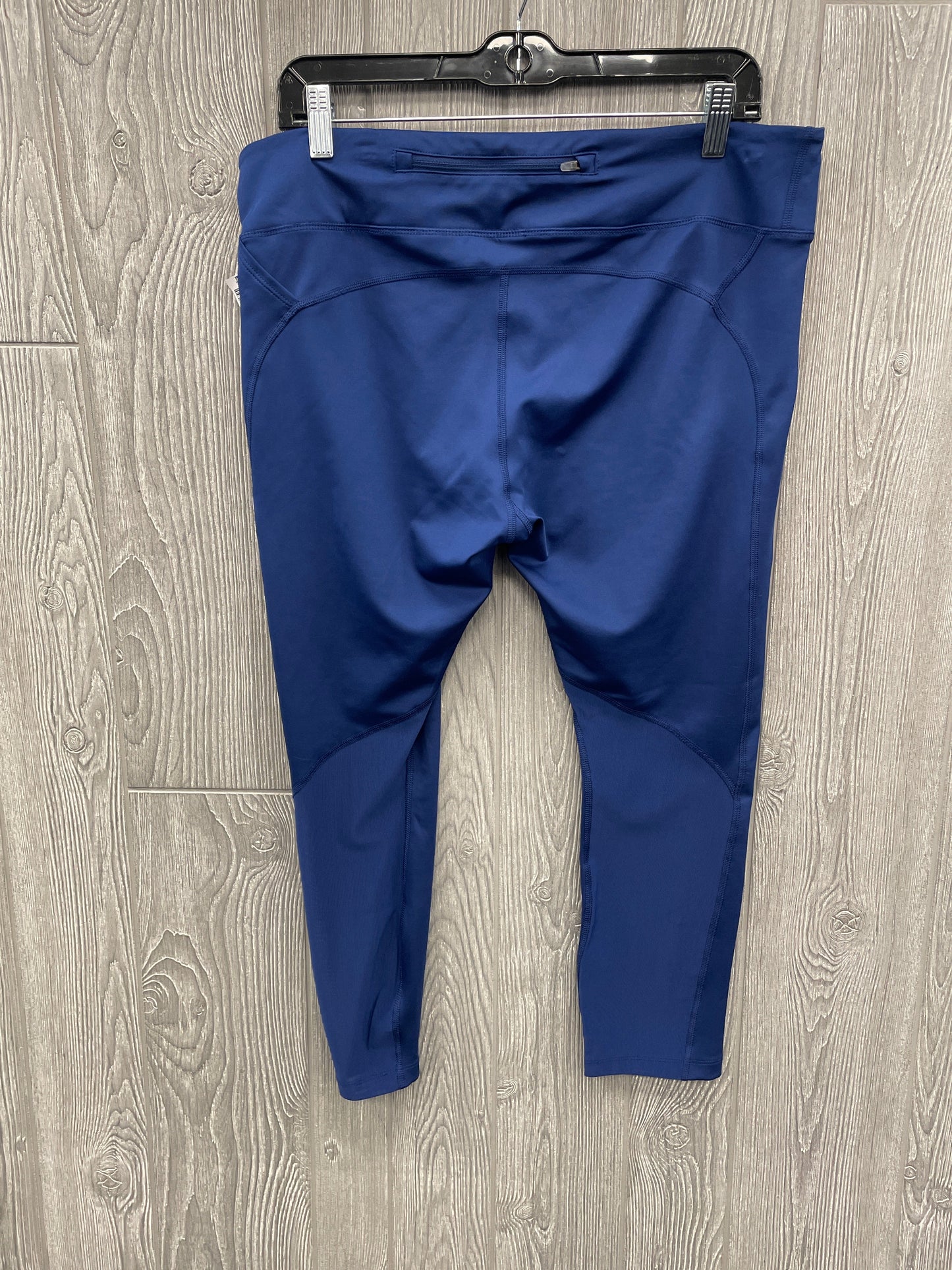 Athletic Leggings By Nike In Blue, Size: Xxl