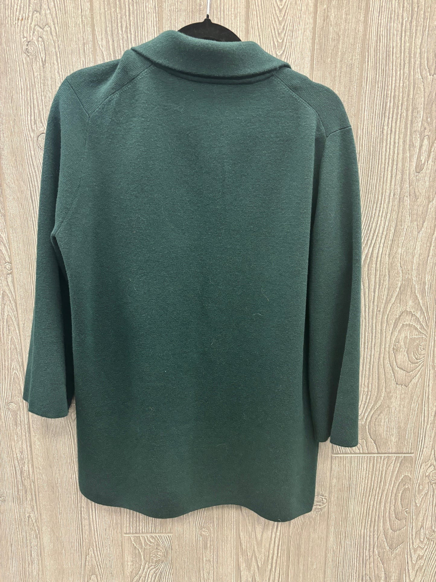 Sweater Cardigan By J. Crew In Green, Size: M