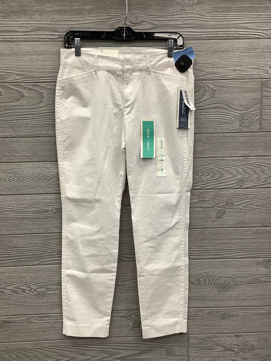 Pants Dress By Old Navy In White, Size: 4