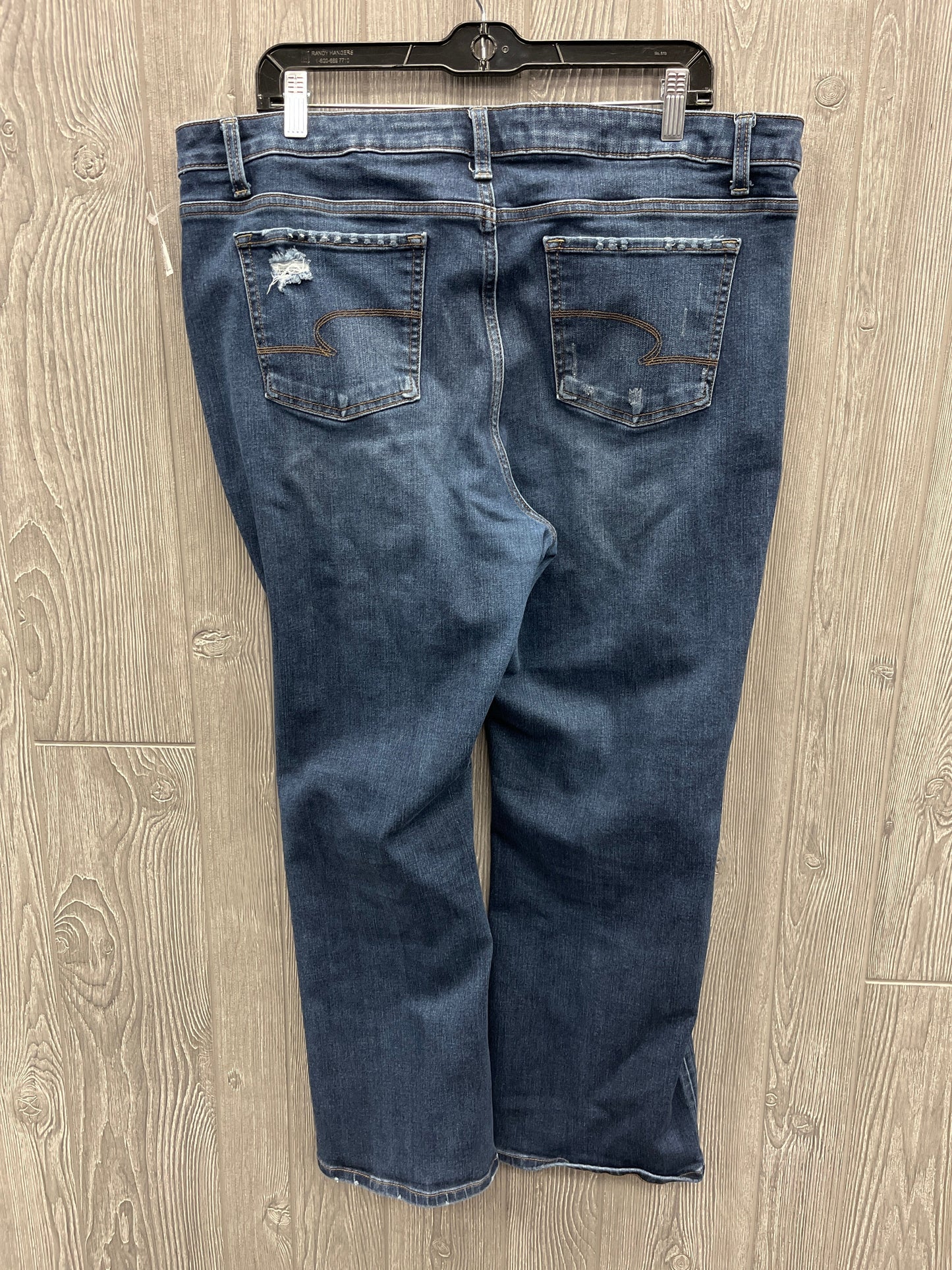 Jeans Boot Cut By Time And Tru In Blue Denim, Size: 20