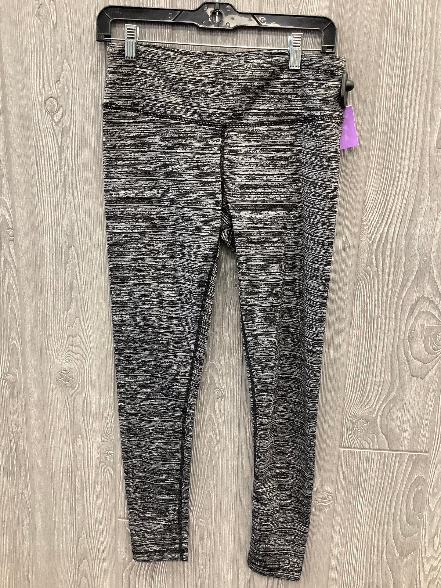 Athletic Leggings By 90 Degrees By Reflex In Grey, Size: M