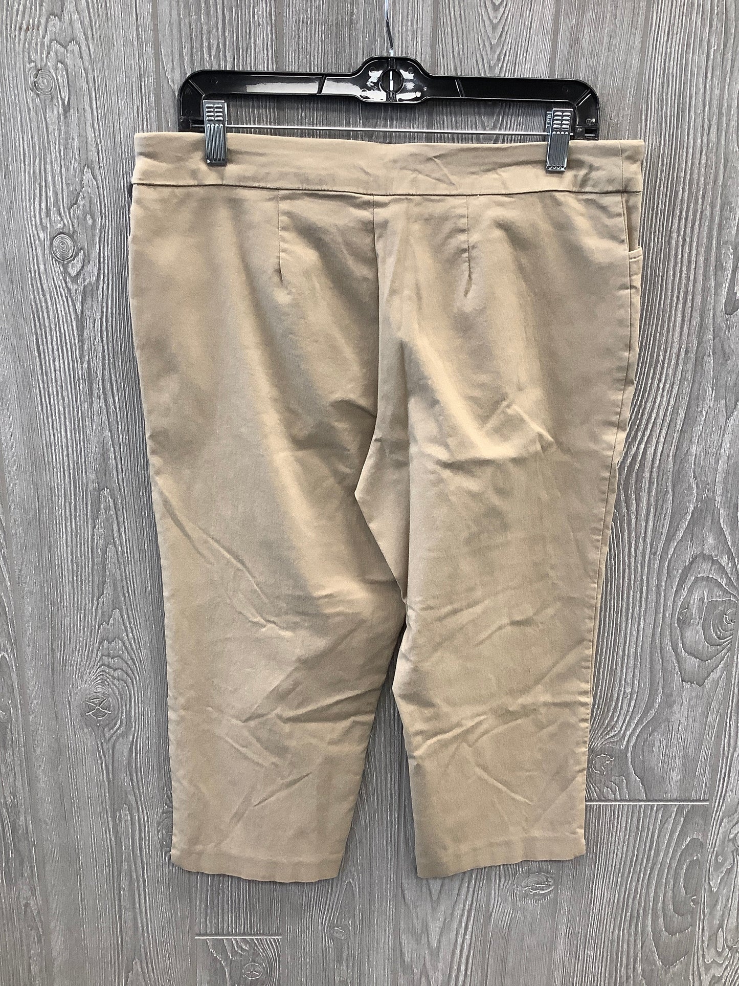 Capris By Time And Tru In Tan, Size: 12