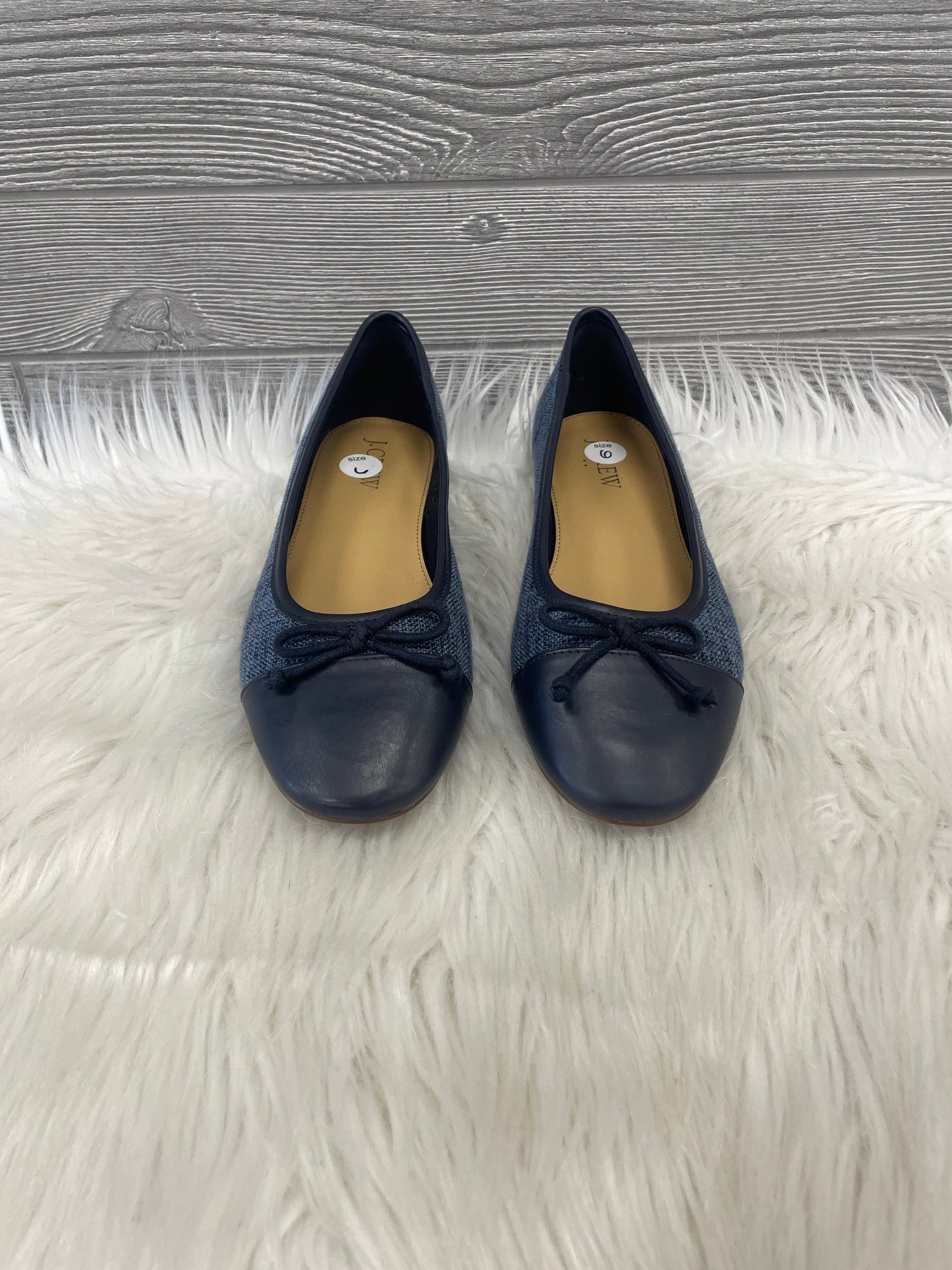 Shoes Flats By J. Crew In Navy, Size: 6